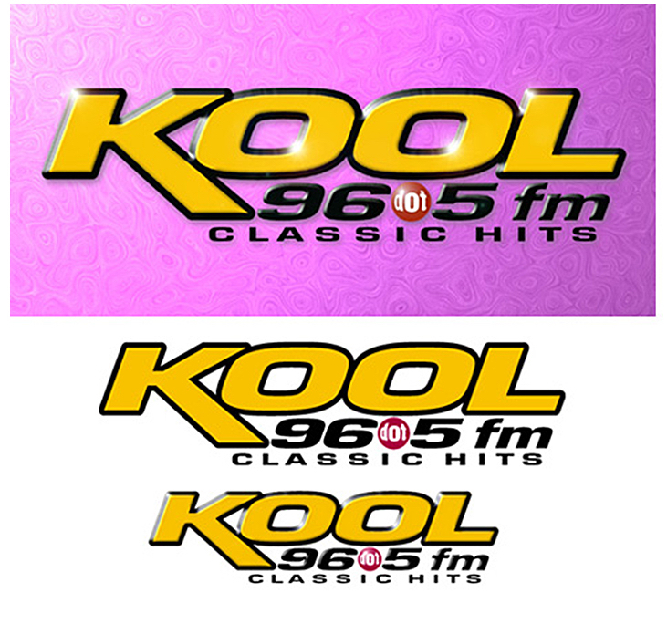 Logo / Identity Design - KOOL FM 96.5, Halifax NS. Illustration and Design.